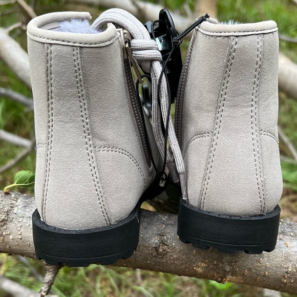 Wonder Nation Swede Leather Tan Bootie - Picture 4 of 11